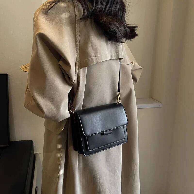 Sewing Thread Women's Shoulder Pu Hasp Ladies Crossbody Bags on Sale 2024 High Quality Free Shipping Bolsas Femininas XJ260129