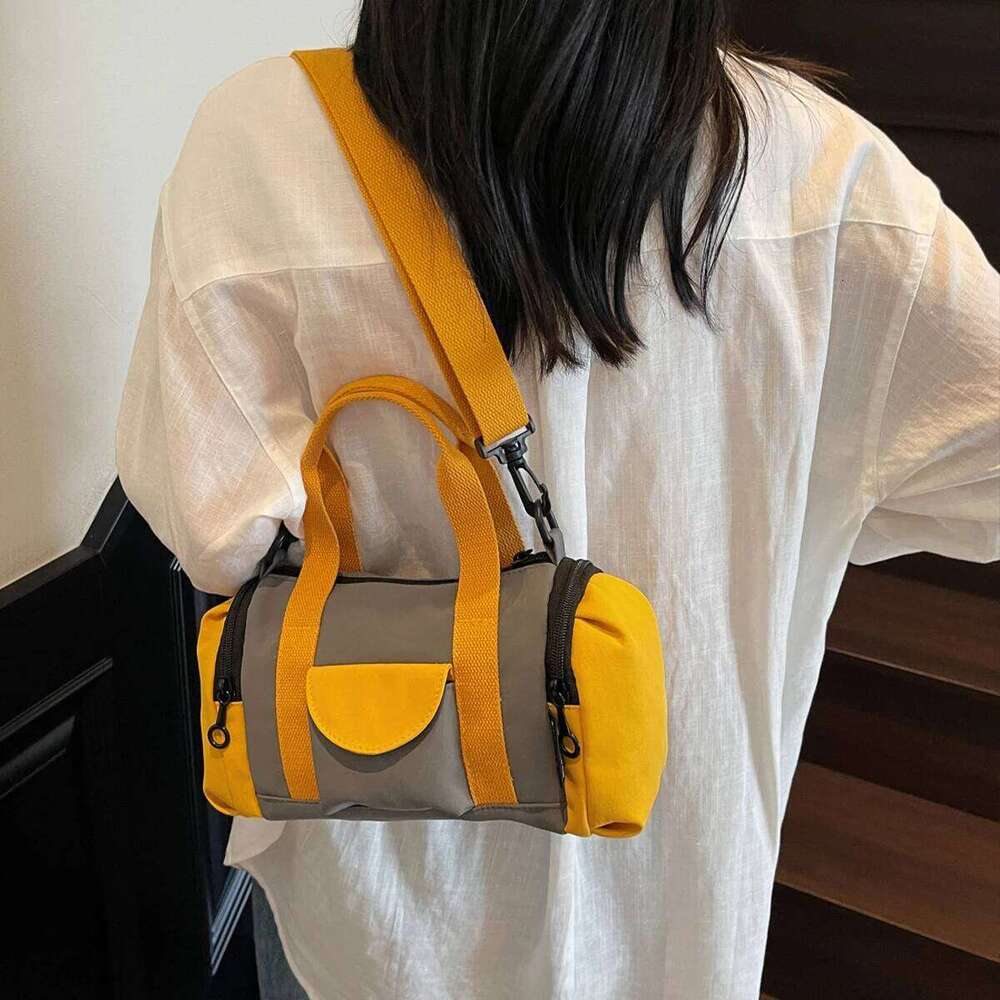 Toast Women's New Summer Yoga Versatile Water-Repellent Shoulder Crossbody Men's Fashion Commuter Class Bag Travel Outdoor Sports Backpack X