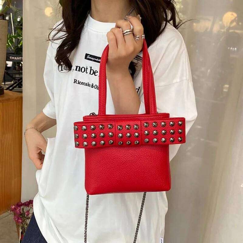 Popular Classic Leather Women's Messenger Bag High-End Luxury Brand Trendy Elegant Vintage Commuter Bag Y260205