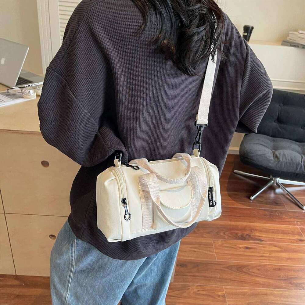 Toast Women's New Summer Yoga Versatile Water-Repellent Shoulder Crossbody Men's Fashion Commuter Class Bag Travel Outdoor Sports Backpack X