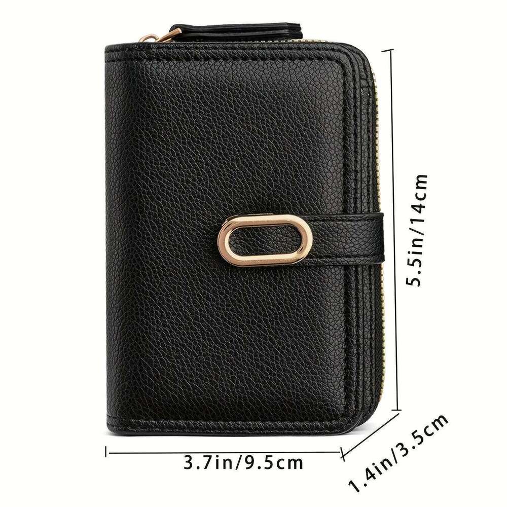 Fashionable Women's Card Holder Wallet, Coin Purse, Short 80% off Wallet Y260206