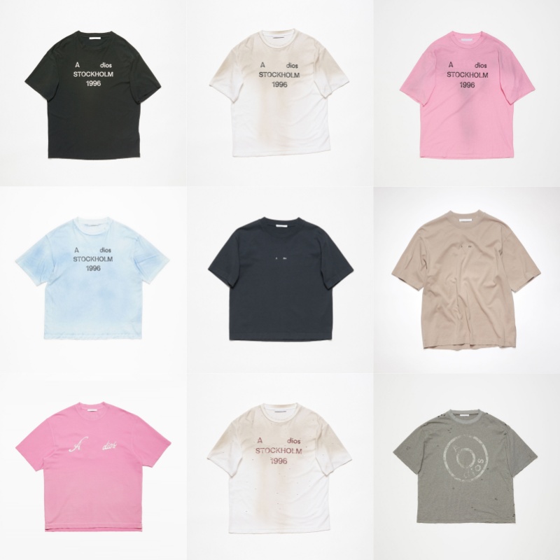 Designer Men's T-Shirts Luxury Distressed Vintage Loose T-Shirts Round Neck Letter Graphic Print Mens Womens Short Sleeve Breathable Trend Street Casual T-Shirts