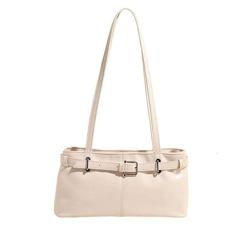 Vintage Handbag for Women 2025 New Autumn/winter Underarm Commuting Belt Korean Casual Single Shoulder Tote Bag Satchels Sac Y260205