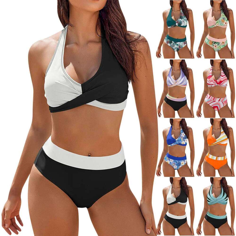 Sexy Bikini Push Up Swimwear Women Brazilain Biquinis Feminino 2024 Swimsuit Tanga Swimming Bathing Suit 2 Piece Set Mujer XJ260206