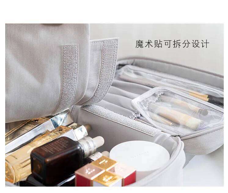 Fashion Cosmetic Makeup Bags Travel Organizer Necessary Beauty Case Toiletry Bag Bath Wash Make up Box Y260206