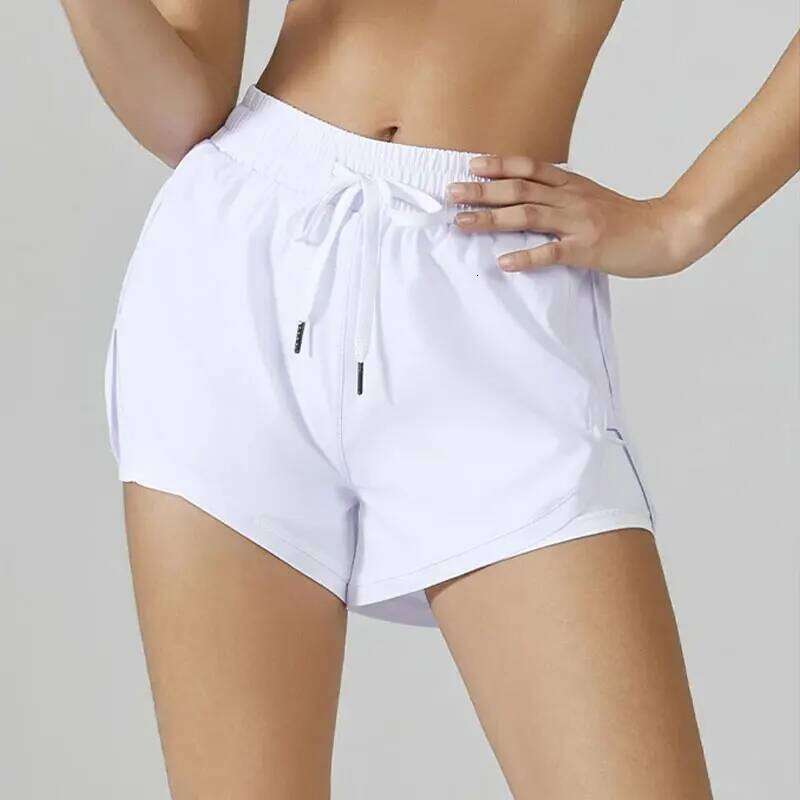 Yoga Women Spandex Neon Elastic Running Workout Short Leggings For Ladies Gym Sport Shorts Fitness Sportwear XJ260206