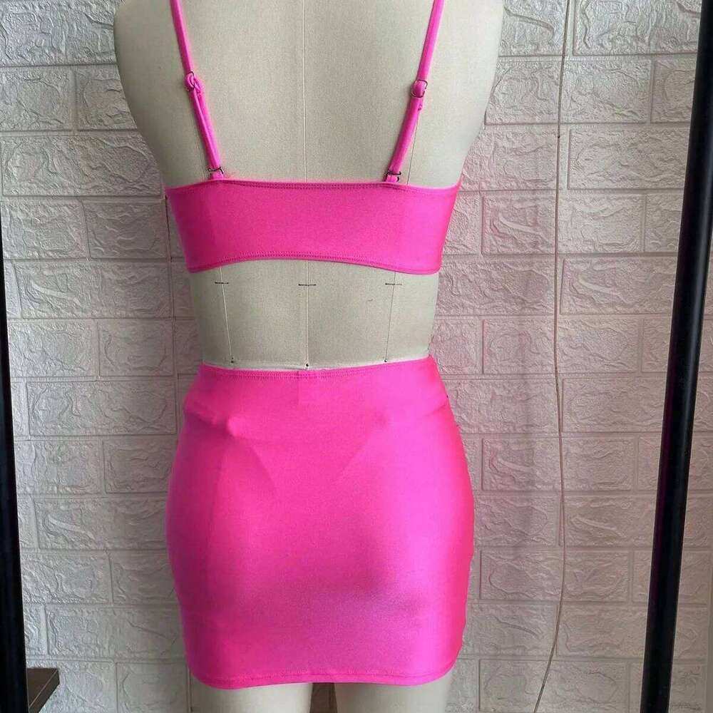 Three-piece Sling New Star Bikini Sexy Solid Color Swimsuit Pants Adjustable Z260206