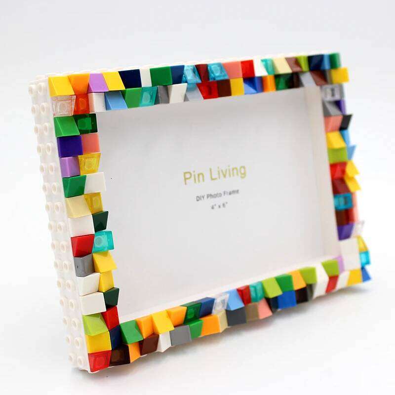 DIY children's building block creative photo frame setting table S260205