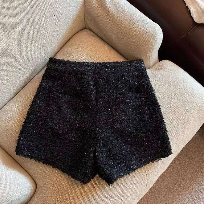 Hotsweet Shorts Women Sexy Skinny Y2k Clothes High Waist European Streetwear Fashion Trouser Cool Thick Button-Fly Wide Leg New XJ260206