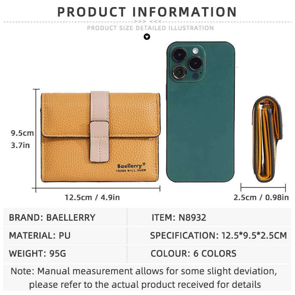 Cute Mini Color Block for Women, Ins Fashion Trifold Zip Around Coin Purse with Card Slots, Small Short Wallet Y260206