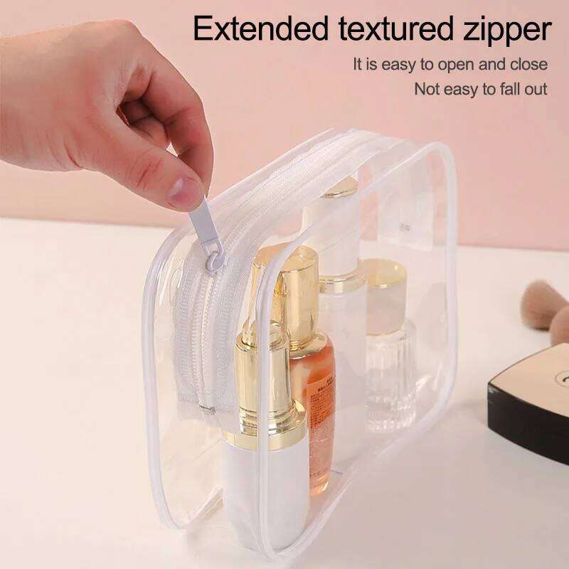 Cosmetic Woman Travel Organizer for Women's Bag Toiletry Kit Women Makeup Transparent Pouch HZB09 Y260206
