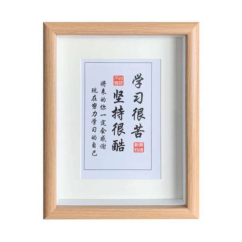 Classic Hollow Picture Dried Flower Specimen Frame Three-dimensional Table 6 "7" 8 "wood Decorative Painting S260205