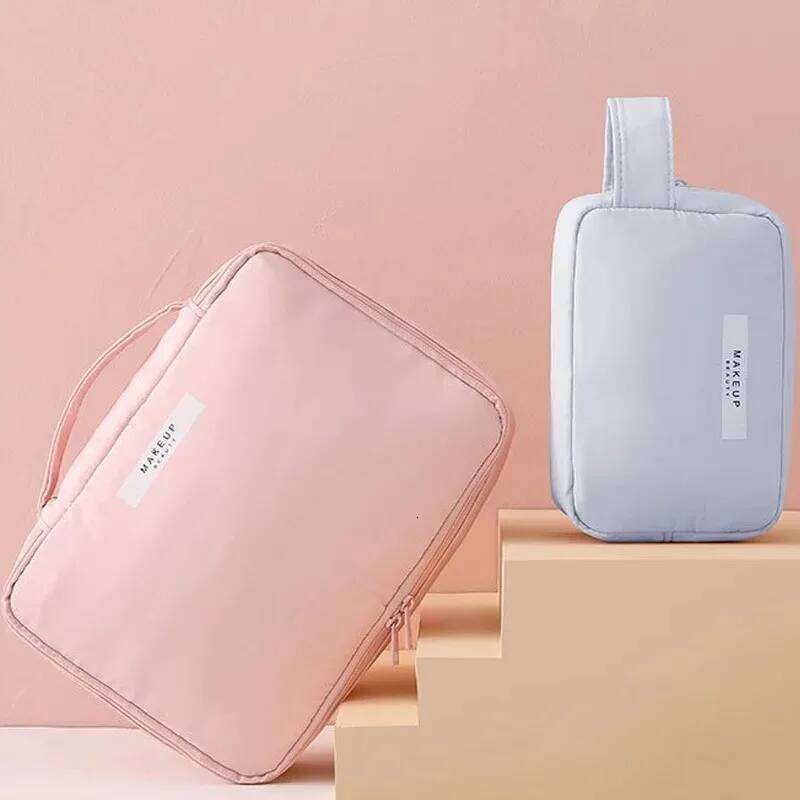 ins cosmetics storage women's travel toiletry portable fabric cosmetic bag Y260206