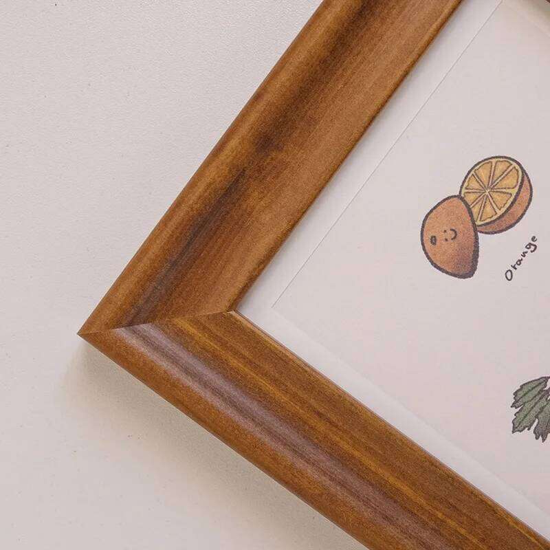 For Elegant European-Style Solid Wood Photo - Versatile Wall Mount and Tabletop Display Picture Frame Home Decor S260205