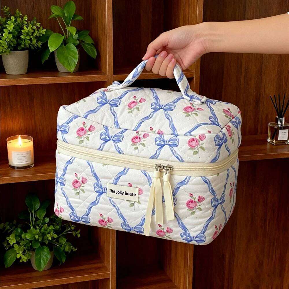 and Cosmetics Organizer Women's Necessaire Gifts for Women Bags Travel Bag Ladies Makeup Pouch Large Capacity Y260206