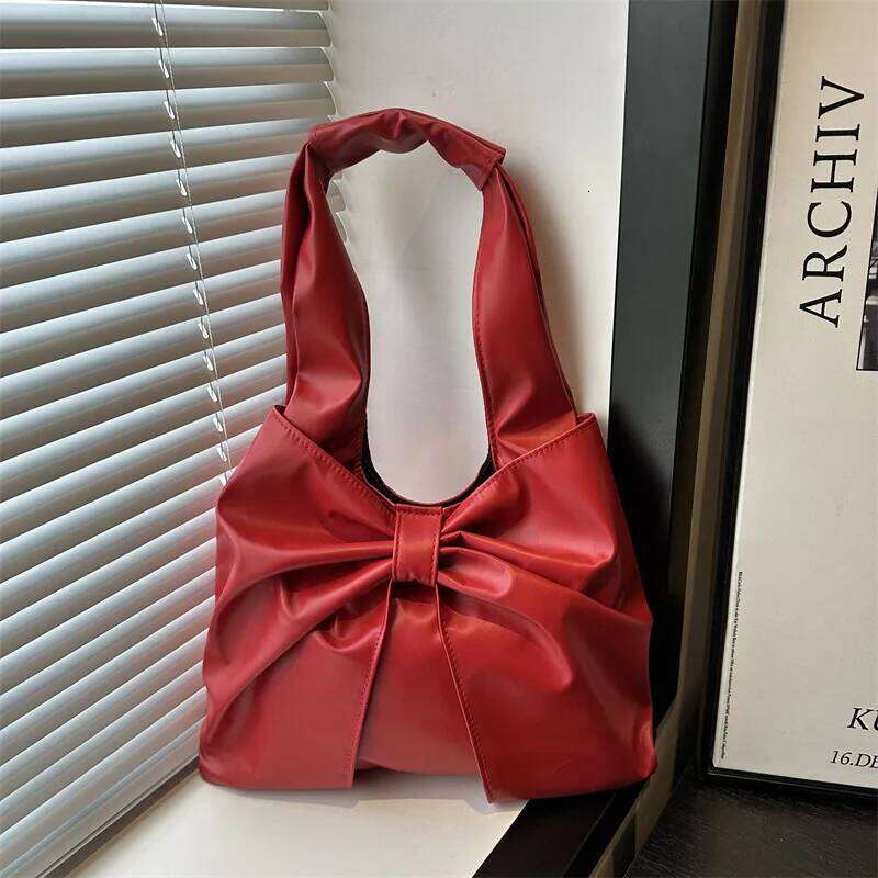 Fashionable Bow Crossbody for Women Shoulder Bags Simple Underarm Purse and Handbags Designer Bag Bolsos De Mujer Sac Y260205