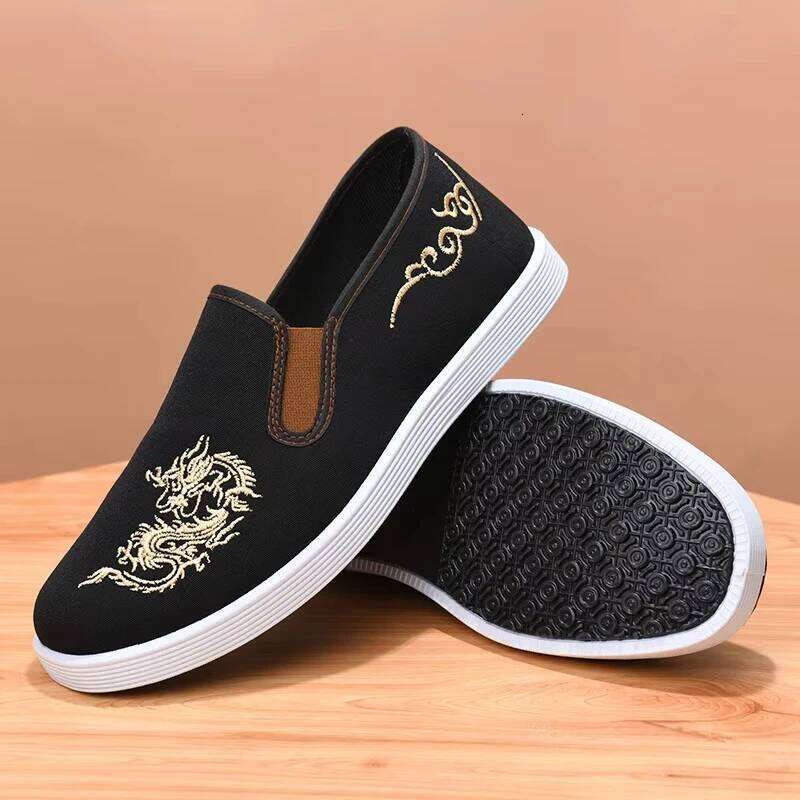 Comfortable And Lightweight Fashion Embroidery Canvas Casual Shoes Men'S Summer Sneakers Free Shiping Shoe