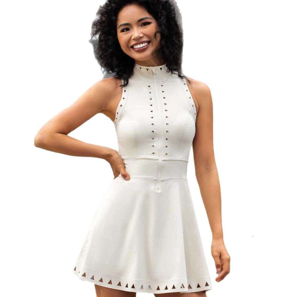 Autumn Winter Fitness One-Piece Skirt for Women Breathable Tight Comfortable Back Hollow with Chest Pad Yoga Outfit Sports Set