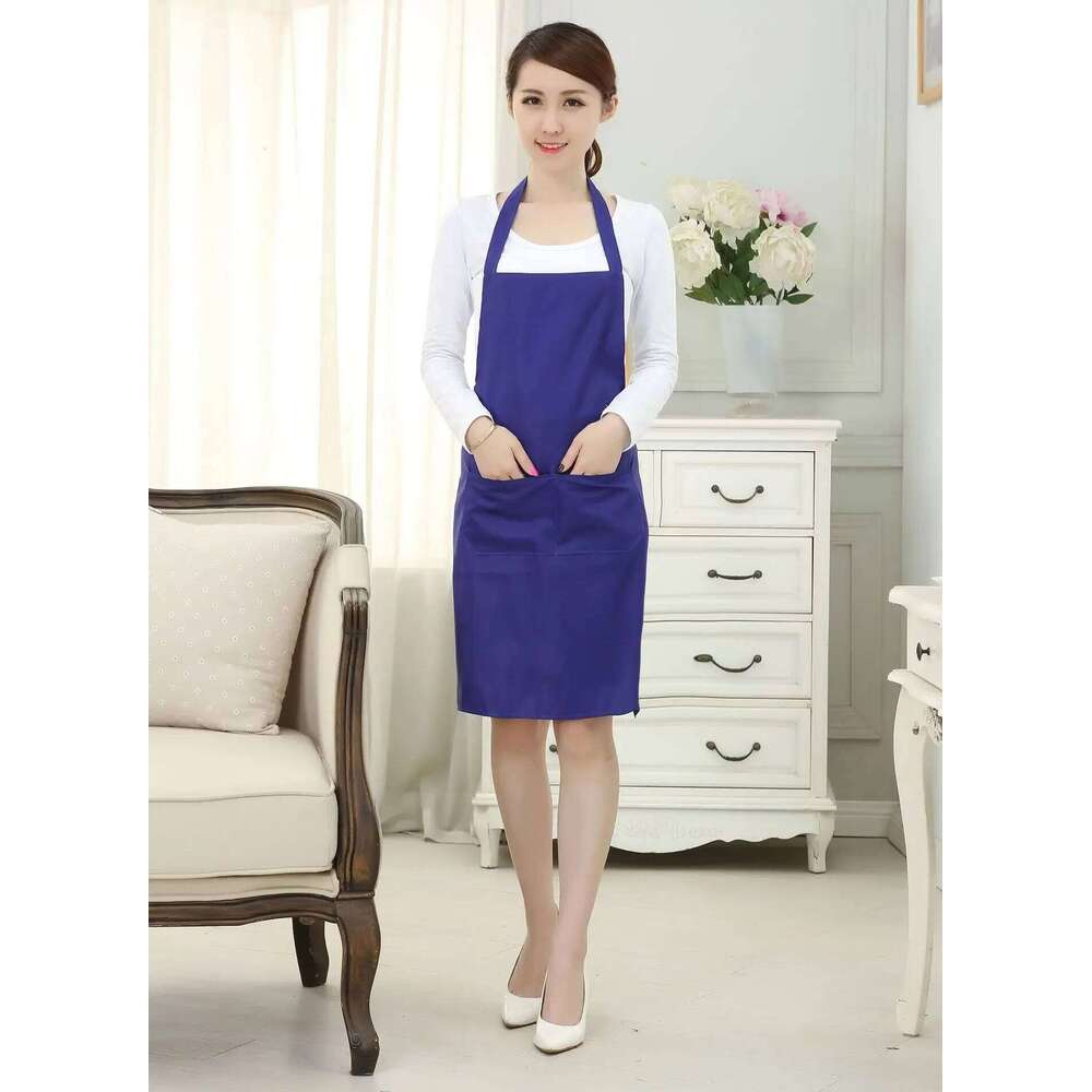 Waterproof Oil For Chef Women Men Apron With Pocket Sleeveless Aprons Kitchen accessories S260205