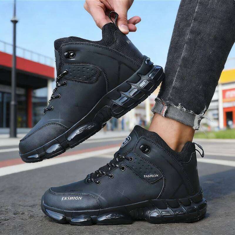 Outdoor Hiking Boot Lace Up Anti Slip Sports Leisure Off-road Running Men's Trekking Shoes Walking Male Sneakers New