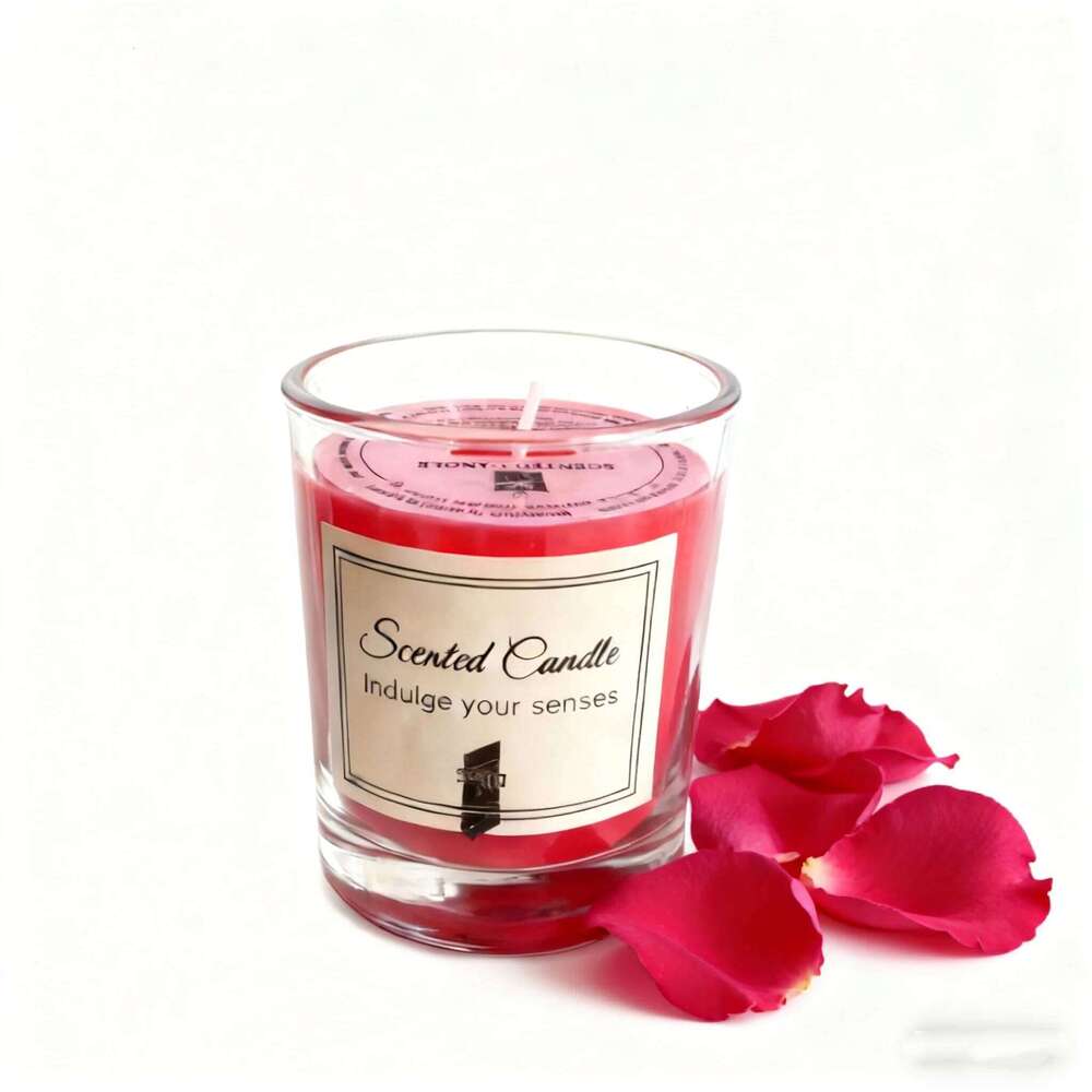 Cup Aromatherapy Premium Gift Box Glass Handmade Soy Wax Smokeless Creative Candle Birthday Wedding Decoration S260205