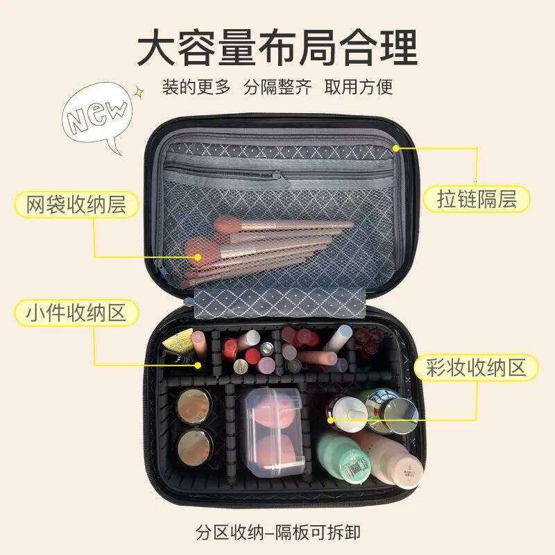 16 Inch Handheld Luggage Large Capacity Lightweight Waterproof Toiletry Bag Cosmetic Case Y260206