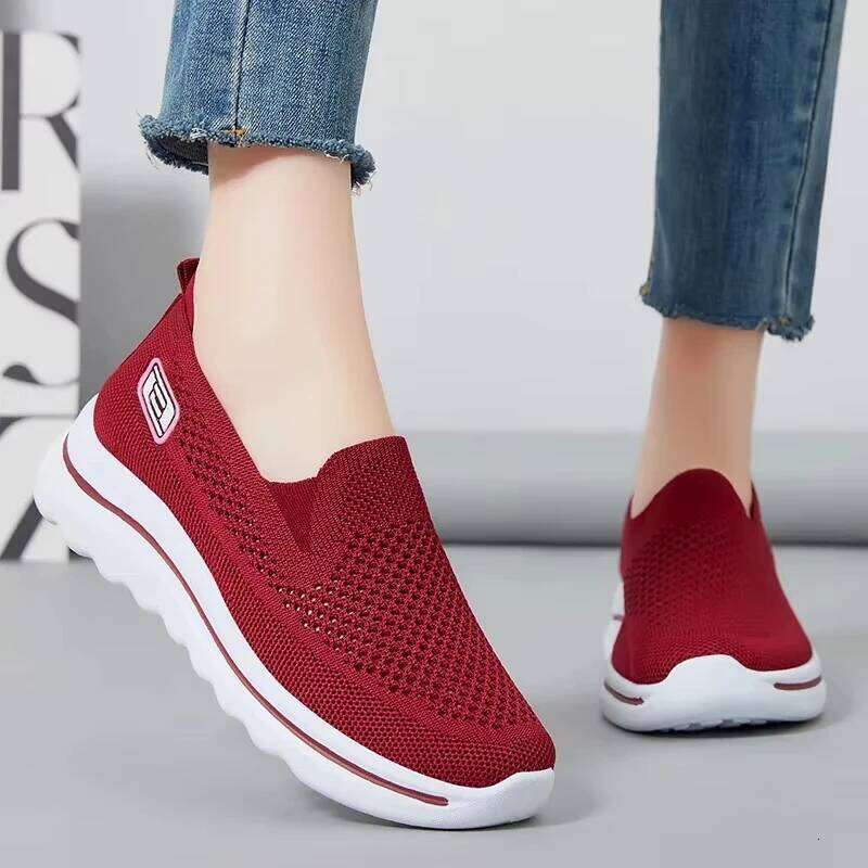 Women'S Summer Flat Casual Sneaker Soft Bottom Lightweight Women Shoes Saleshoes With Free Shipping