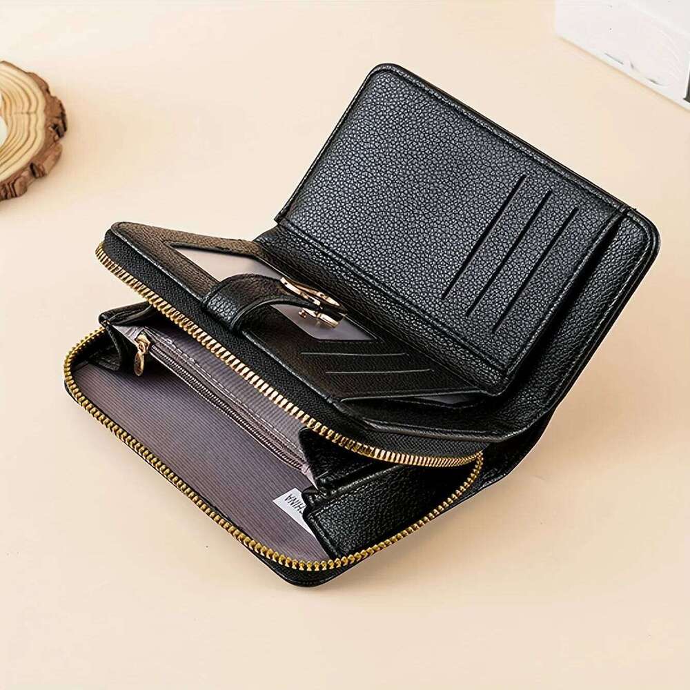 Fashionable Women's Card Holder Wallet, Coin Purse, Short 80% off Wallet Y260206