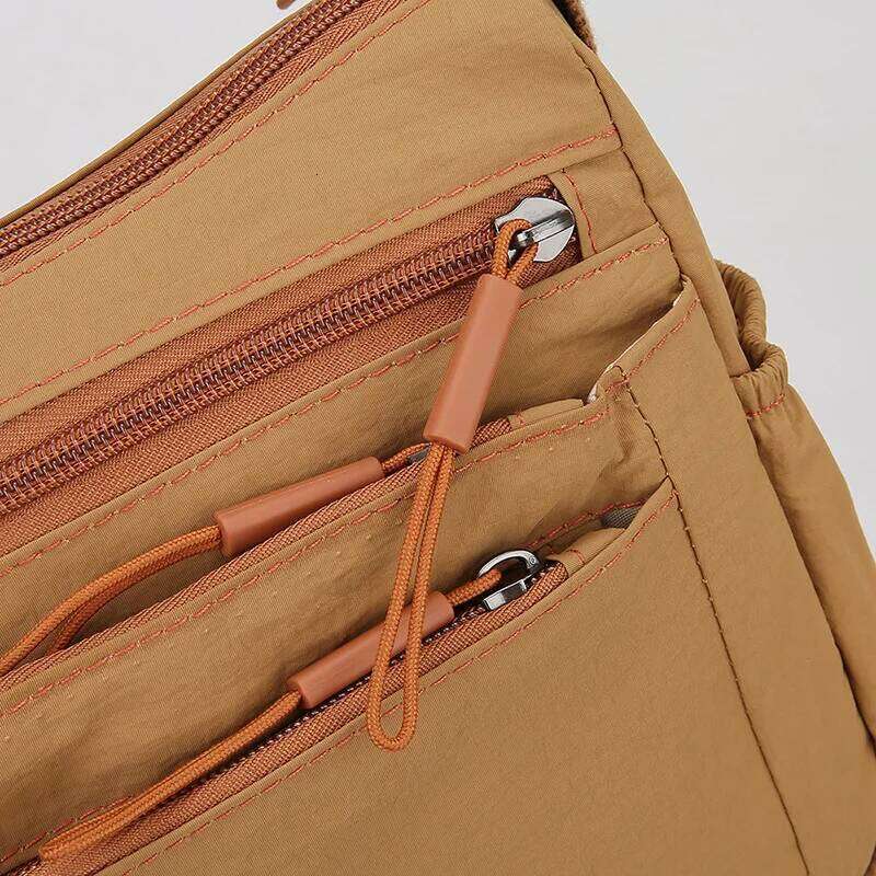 2025 Women's Large Capacity Crossbody Bag Waterproof Nylon Purse Anti-theft Shoulder Handbag for Travel Shopping Mom Gift XJ260129