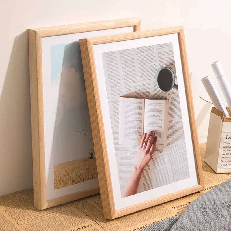 Diy Wooden Large Shadow Box Photo Wedding Diamond Painting Minimalist Vintage Bilderrahmen Wall Frame Decoration S260205