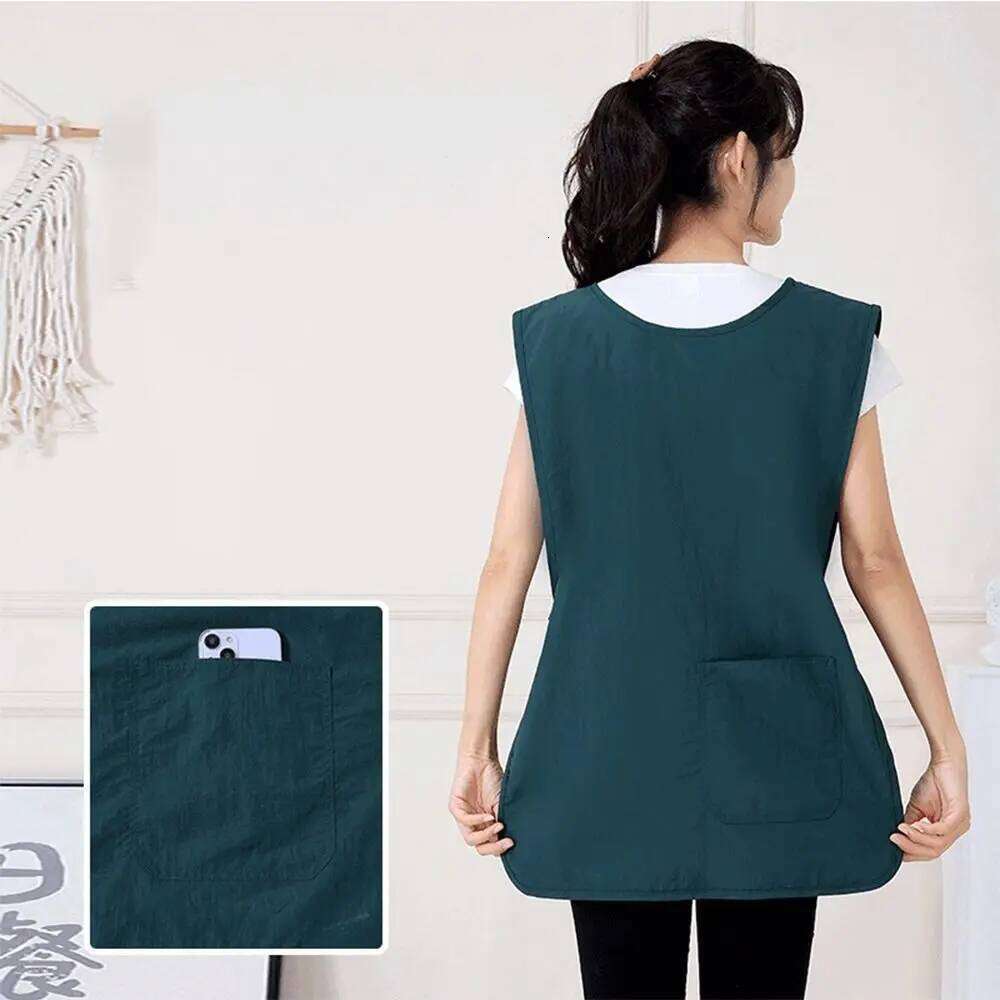 Japanese style restaurant and flower shop waitress craft painting baking cobbler apron for men women Workwear S260205