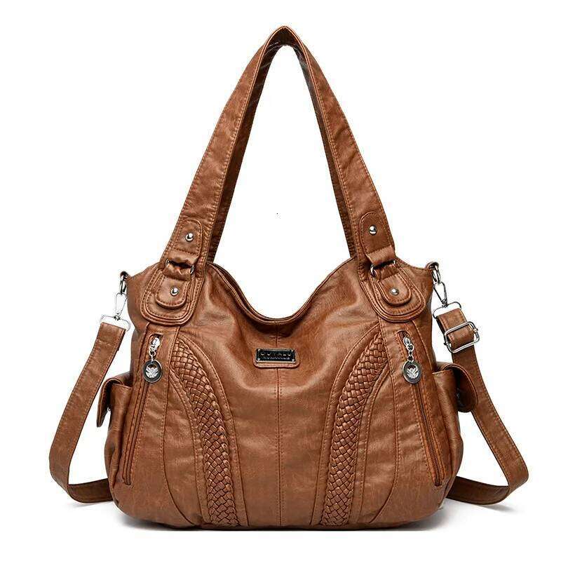 High Quality Soft Large Capacity Tote Bags Luxury Shoulder Crossbody Bag For Women 2024 Fashion Female Handbags Purse Sac Y260205