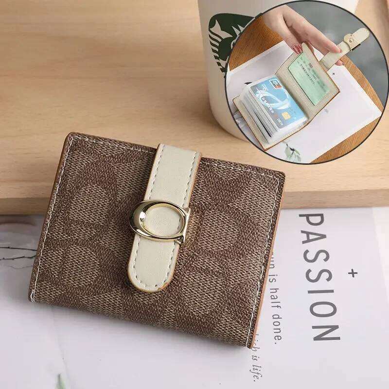 Fashion Anti-theft Credit Holder Neutral Large Capacity Multifunctional Card Bags Simple Casual Short Wallets Y260206