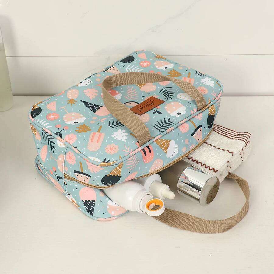 Makeup toiletries handbag, single-shoulder bag, large-capacity portable, waterproof storage bag for travel and business trip Y260206