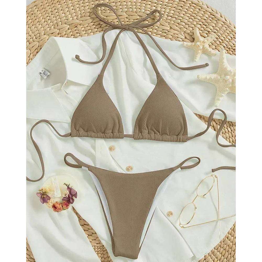 Sexy Bikini Set Women White Black Push Up Bra Micro Swimsuit 2025 Brazilian Beach Holiday Bathing Suit Thong Swimwear Biquini Z260206