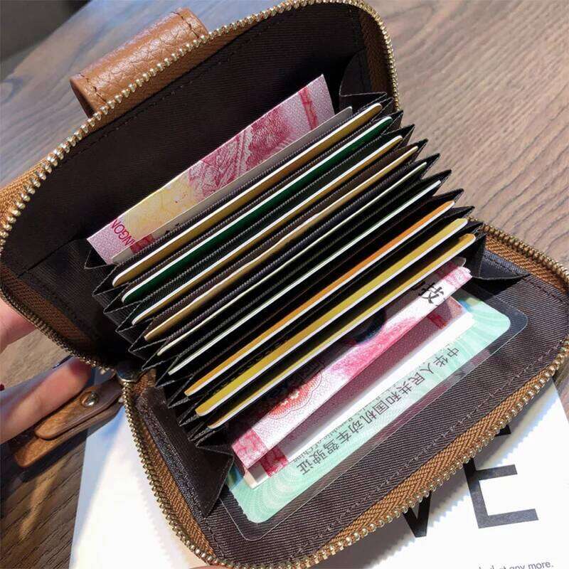 Brand Design Letter Women Wallets Short Genuine Leather Coin Purse High Capacity Cowhide Card Holders For Female Billfold 2023 Y260206