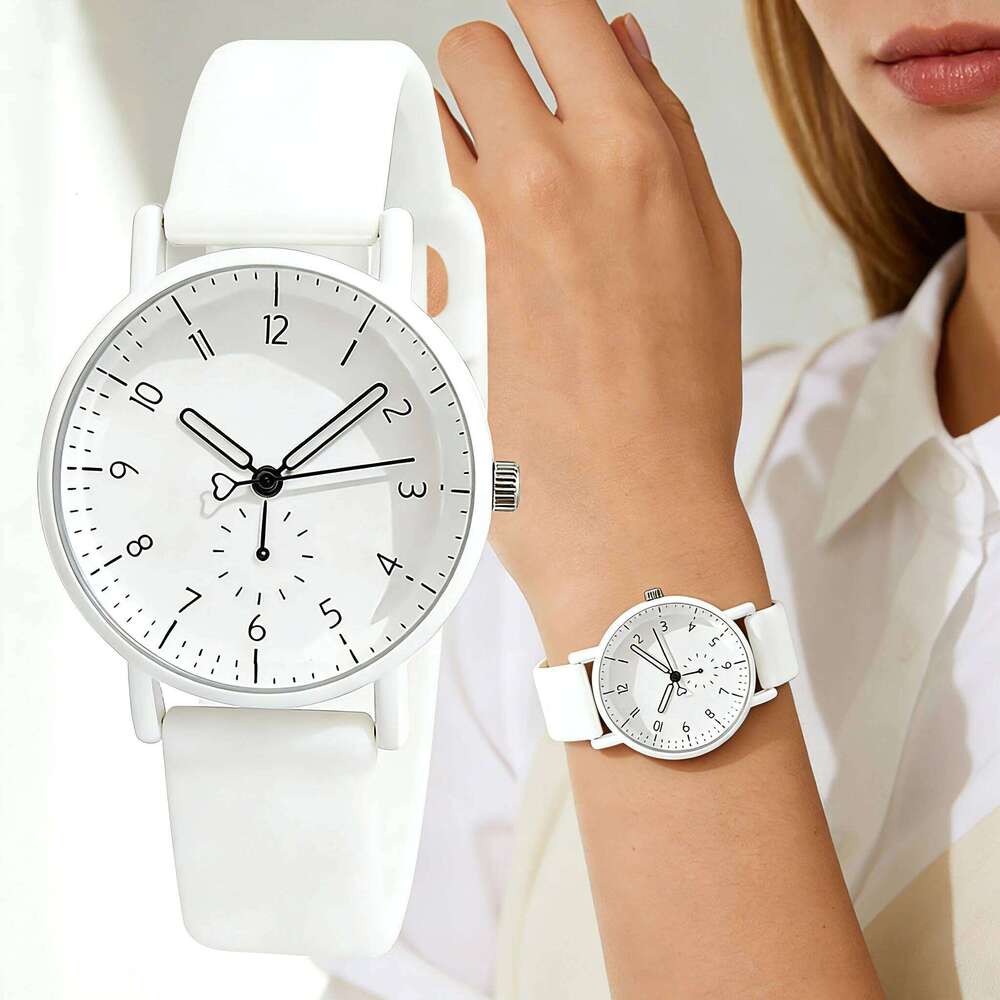Fashion Casual Silicone Quartz Watches for Women Z260206