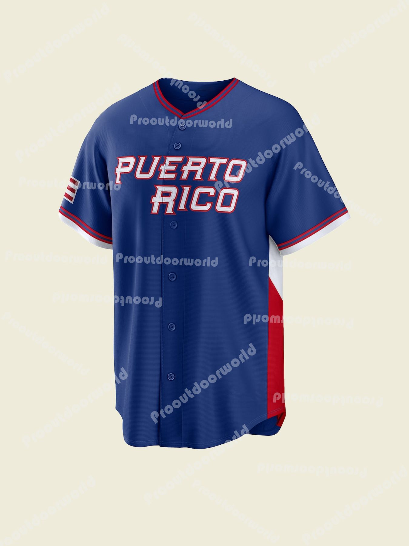 2026 Puerto Rico Team Baseball Jersey Diaz Maldonado Rivera Rodriguez Lopez Melendez Vazquez Rosario Martinez Cruz Custom Stitched Casual Wear All Sizes Available