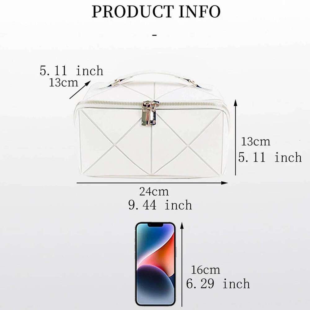 Women's Folding Makeup Accordion Pillow Cosmetic Large Capacity Portable Handbag Ladies Storage Bag Cosmeti Y260206