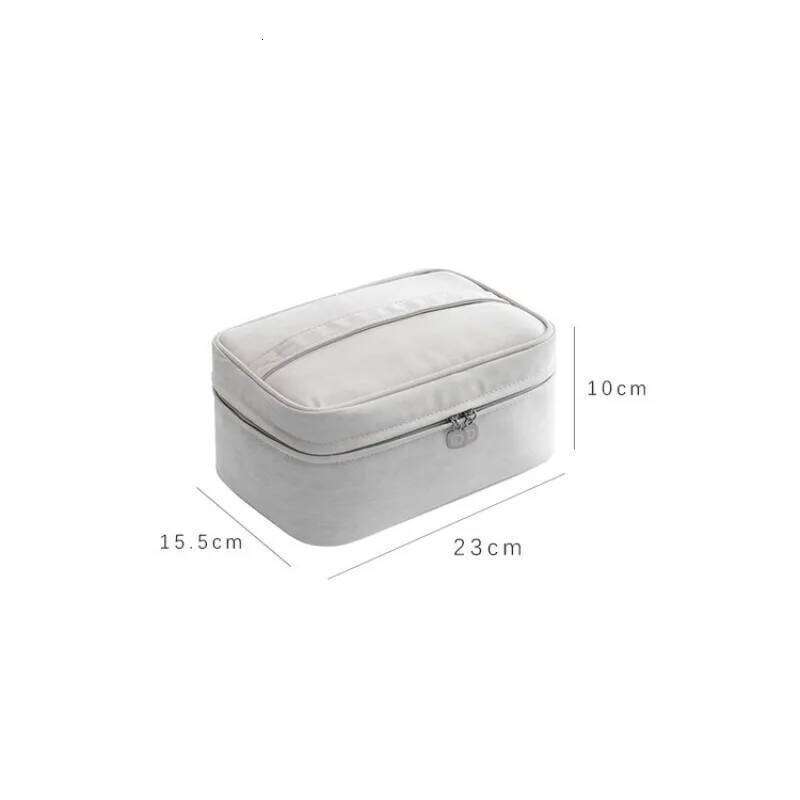1pcs Cosmetic Multi-Functional Waterproof Toiletry Bag Large Capacity Handheld Makeup Organizer for Travel Daily Use Y260206
