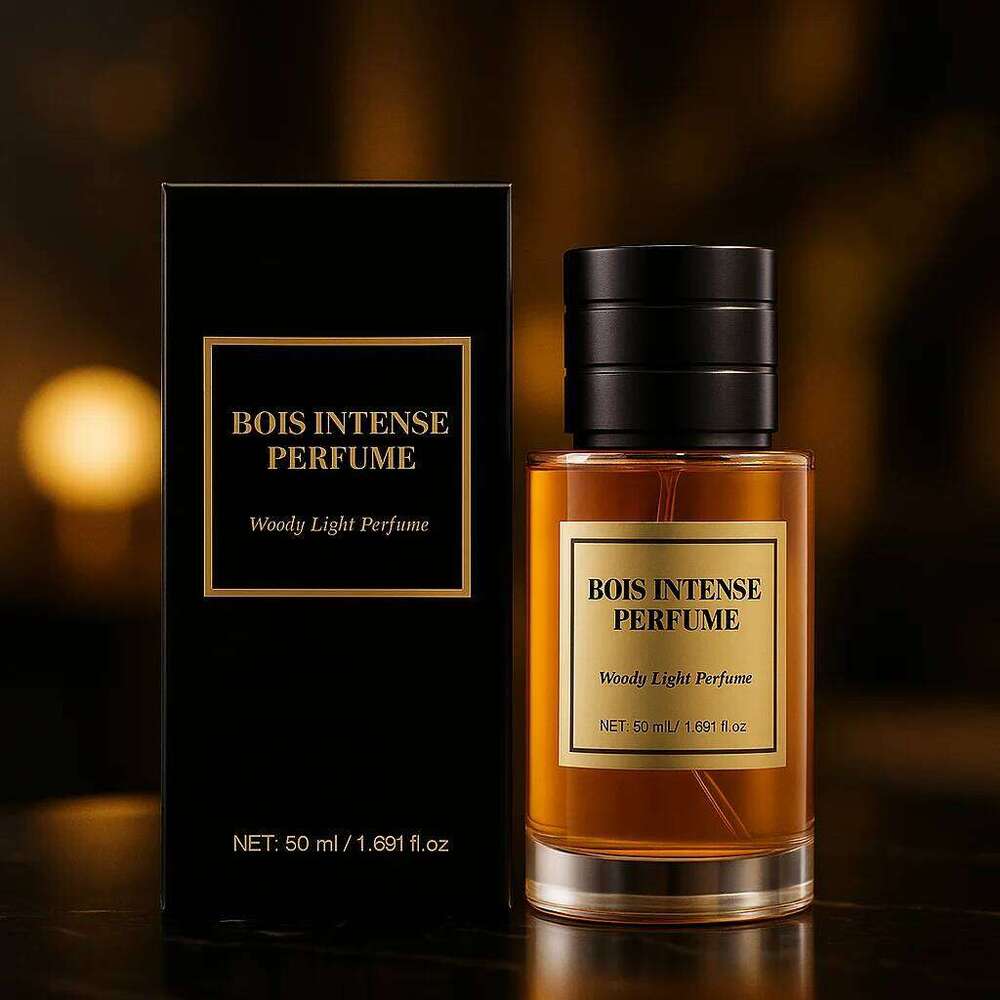 Bois Intense Perfume 50 ML Eau de Parfum for Men with Woody Notes of Iris Frankincense & Honey Luxury Long Lasting Fragrance H260206