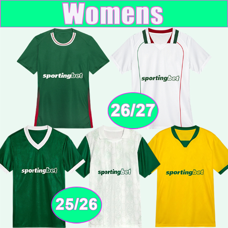 25 26 27 Palmeiras Womens Soccer Jerseys RONY DUDU ENDRICK G. GOMEZ MARCOS ROCHA VANDERLAN MAYKE LUAN BRENO LOPES Home Away 3rd Football Shirts
