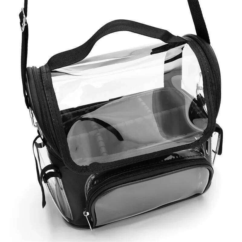 Tools Large Capacity Brush Holder Travel Makeup Artist Bag Waterproof Cosmetic Organizer with Divider Y260206