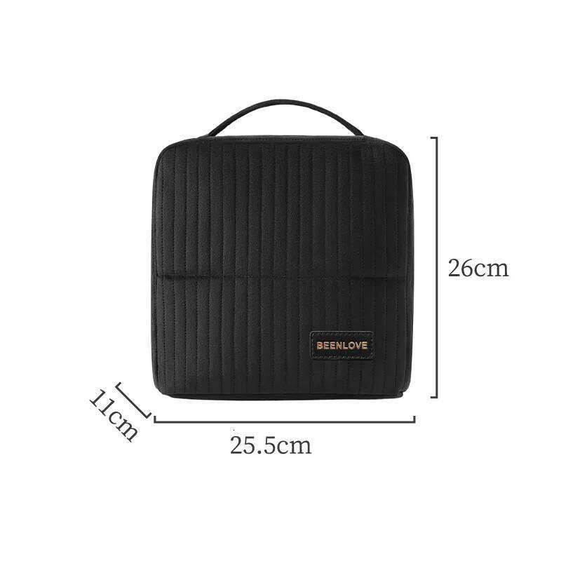 Winter Fall Large Capacity Travel Cosmetic Bag Multi-Pocket Makeup Organizer Pouch for Toiletries Brushes Cosmetics Storage Y260206