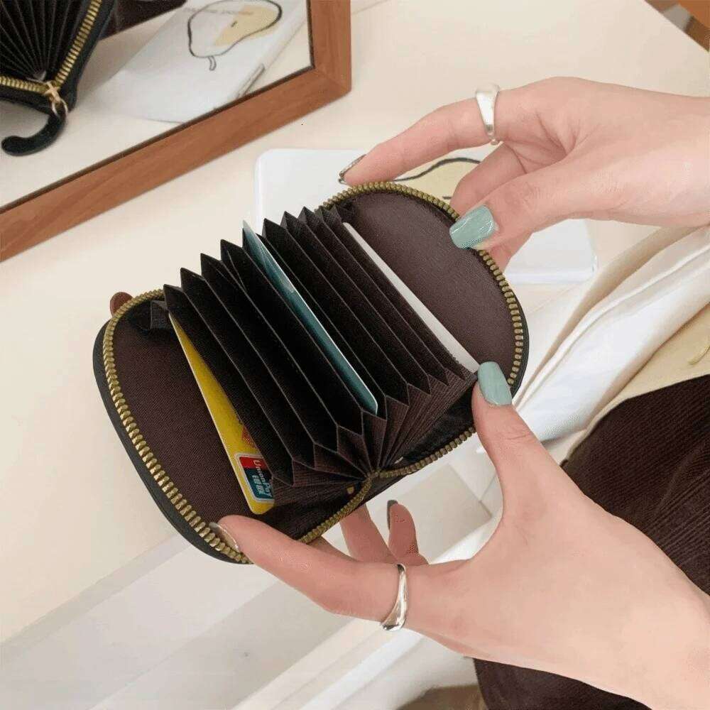 Fashion Cartoon Dog Bag Zipper PU Leather Coin Purse Pocket Card Holder Outdoor Y260206