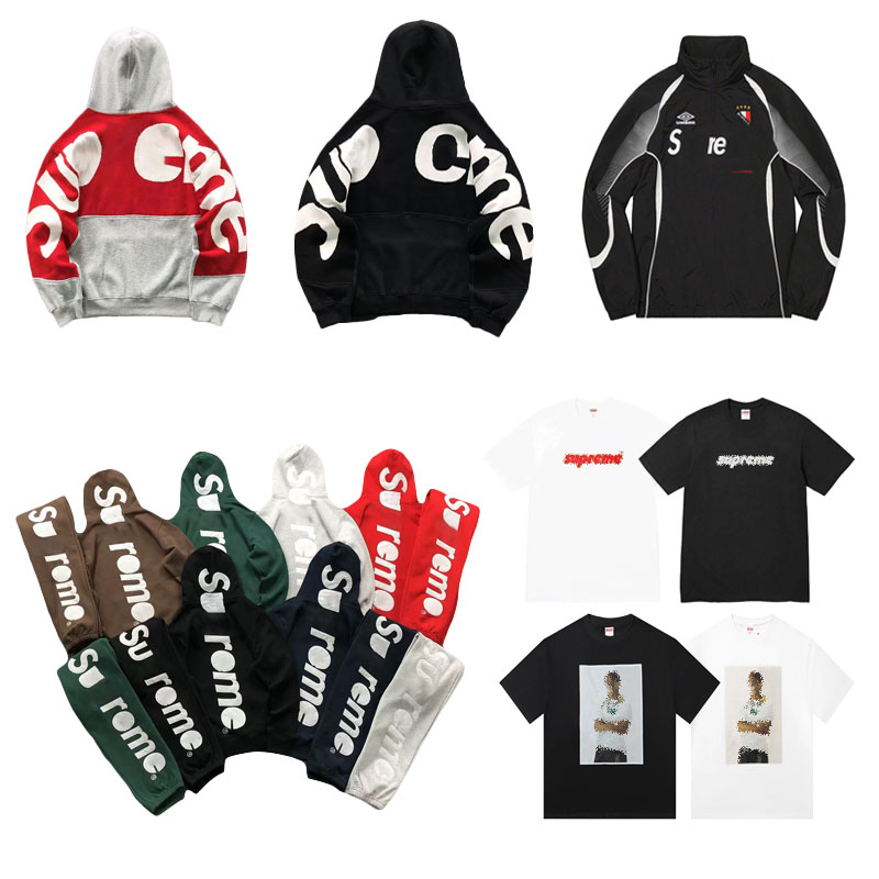Designer Supremely Hoodie Tracksuit Shirt Men Hoodie Streetwear Pullover Graphic Print Casual Men Hoodies Warm Fleece Lined Jumper 01