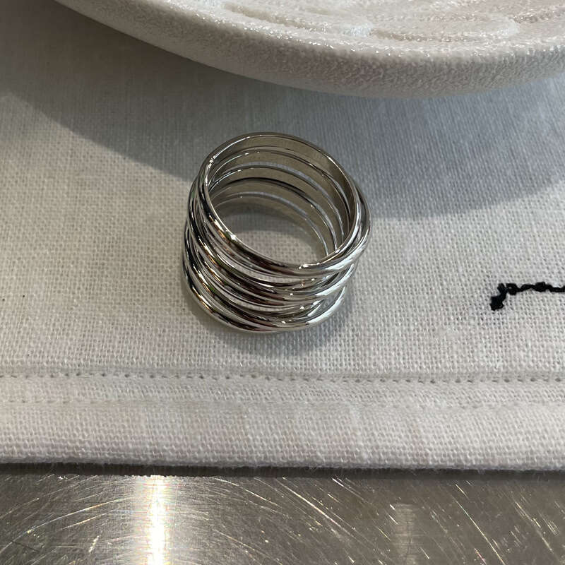 designer Style Simple Multi-layer Coil Wrapped Niche High-end Exaggerated Fashion Versatile Index Finger Ring