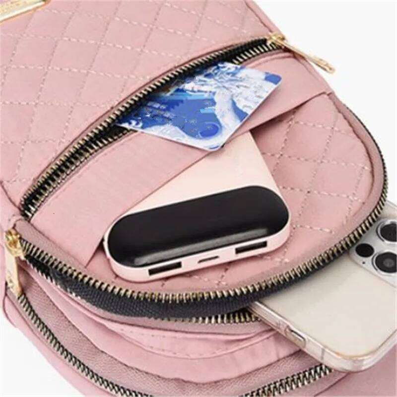 Lightweight Comfortable Quilted Crossbody Chest Bag, Perfect for Daily Use, Casual Outings & Travel Women Sling Shoulder Purse XJ260129