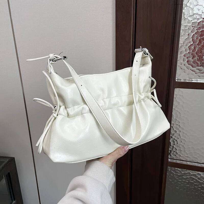 Pu Retro Crossbody for Women Shoulder Bags Fashionable Purse and Handbags Designer Bag Sac Main Femme 2025 Y260205