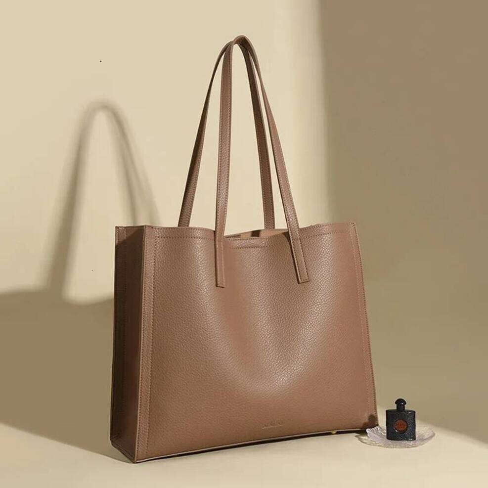 OLOEY Fashion Simple Women's Shoulder New Solid Color Luxury Brand Handbag Retro Large Capacity Pu Leather Handbag